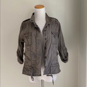 Taupe Cargo Jacket